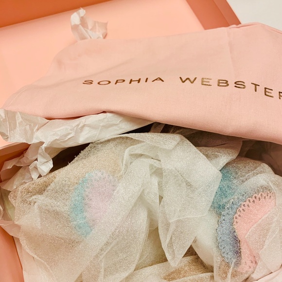 Sophia Webster Laser cut multicolor slides - Picture 10 of 11